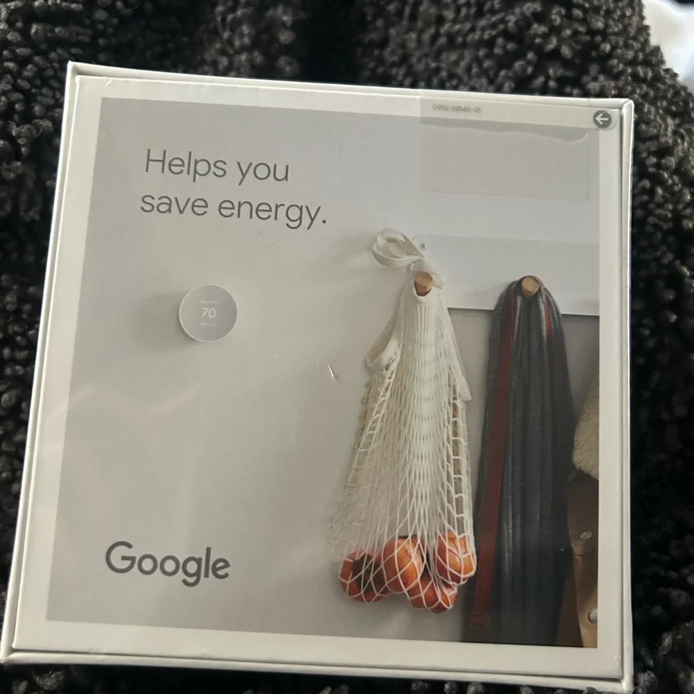 Google Nest Thermostat. Brand new never opened.